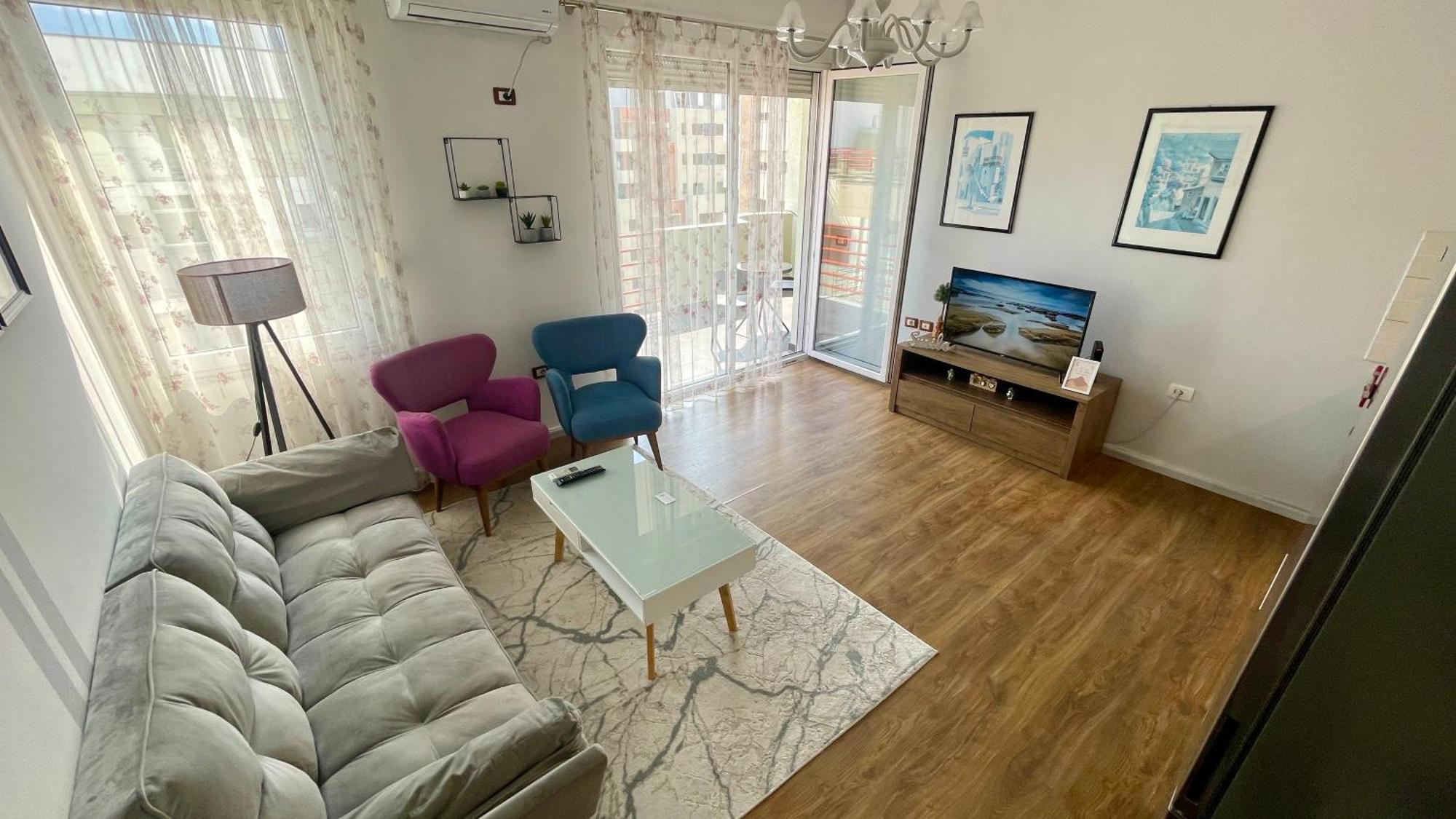 Apartmán 21° Bs Pazari City Center Comfort Tirana Exteriér fotografie